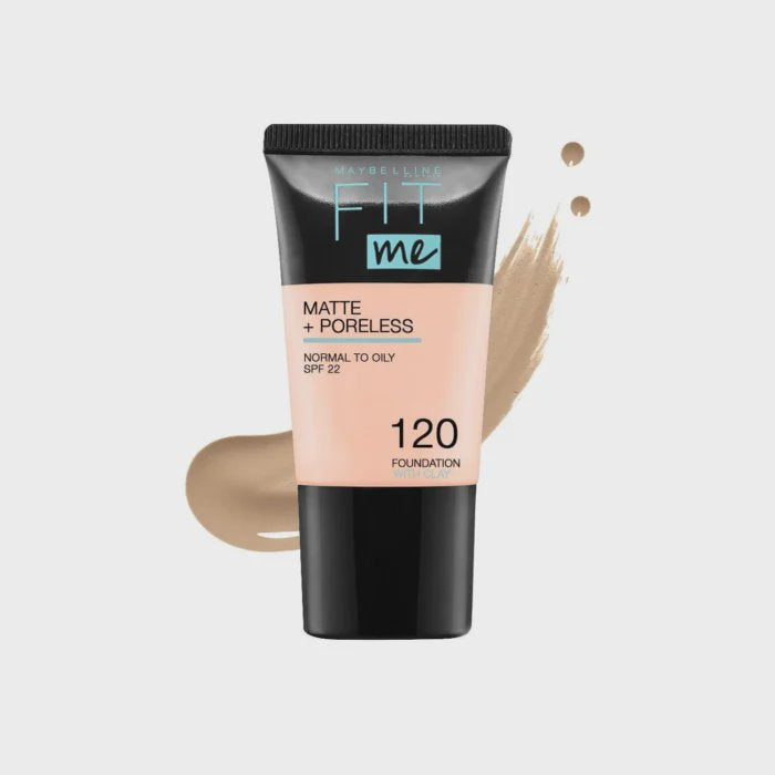 Maybelline Fit Me Matte + Poreless Foundation 120 Classic Ivory