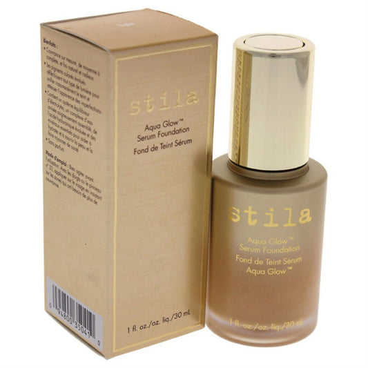 Stila Aqua Glow Liquid Serum Foundation, Light, 1 oz
