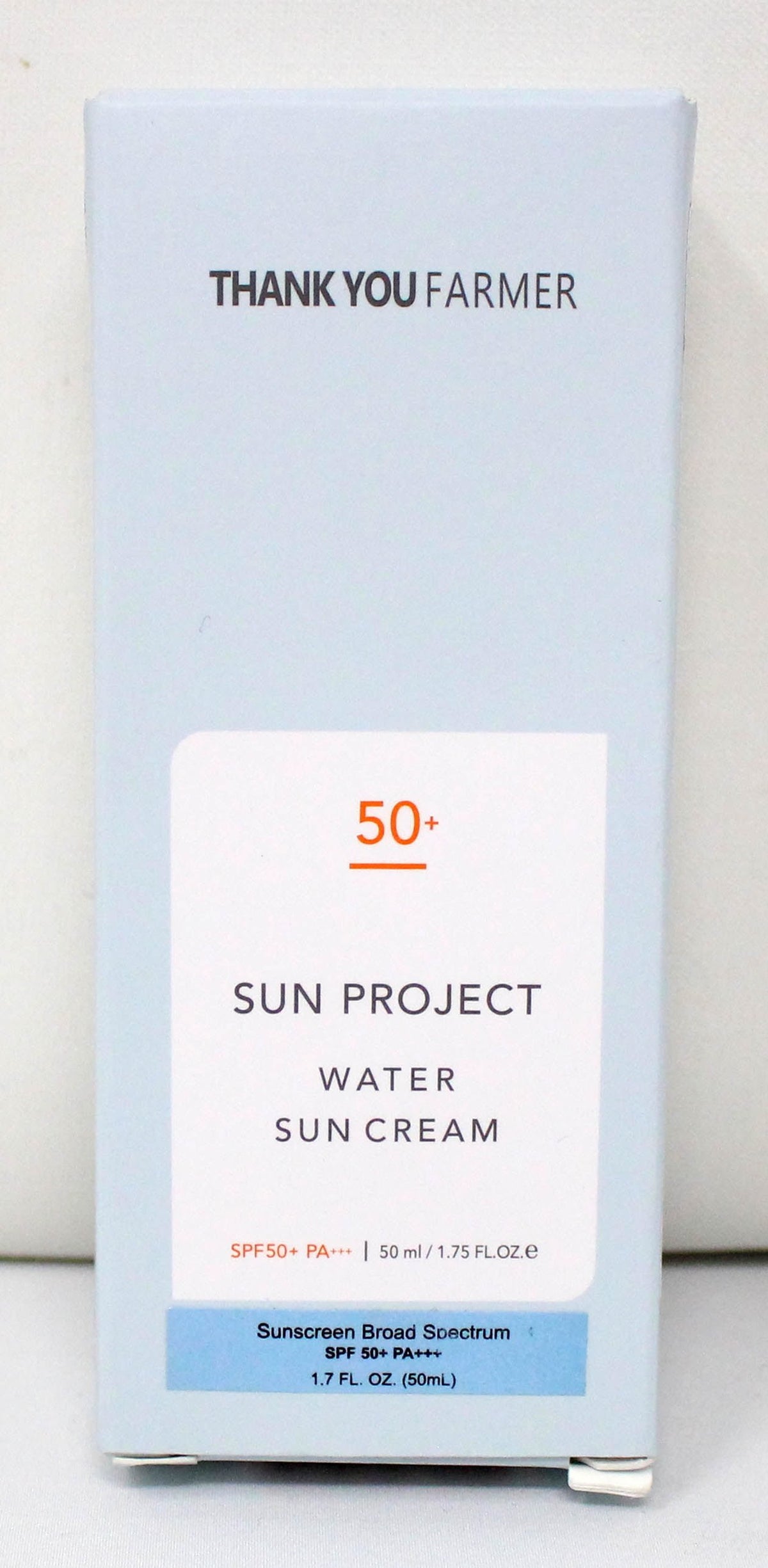 Thank You Farmer  Sun Project  Water Sun Cream  SPF 50    1 75 fl oz  50 ml