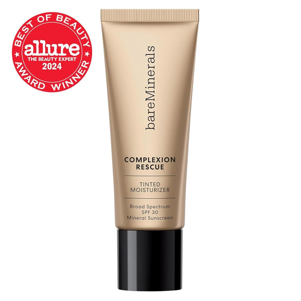 bareMinerals Complexion Rescue Tinted Moisturizer SPF 30 Vanilla 02, 1.18 fl oz