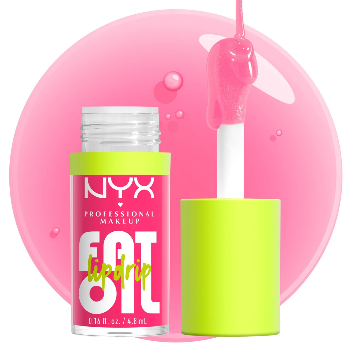 NYX Professional Makeup Fat Oil Lip Drip Hydrating Lip Gloss, Missed Call