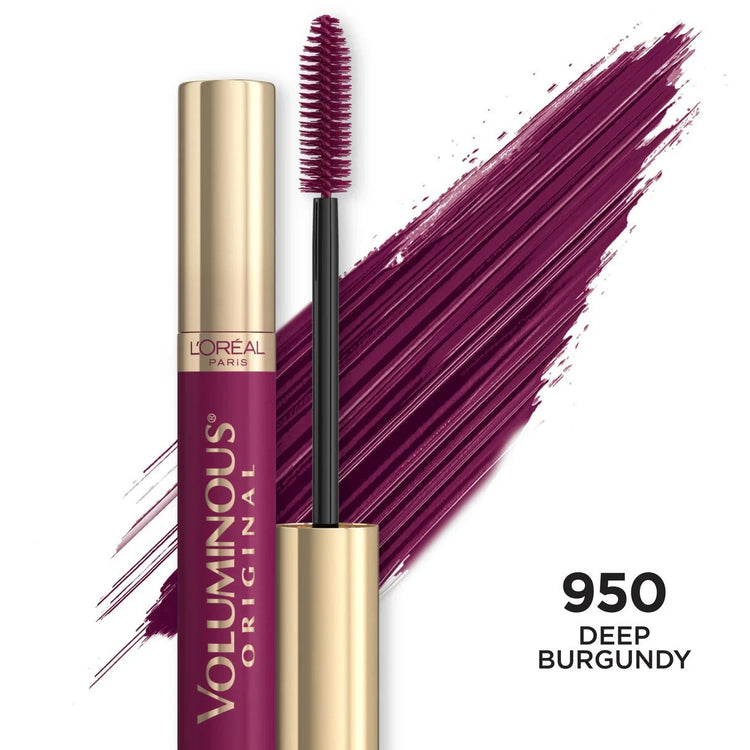 L'Oreal Paris Voluminous Original Eyelash Mascara. Deep Burgundy, 950