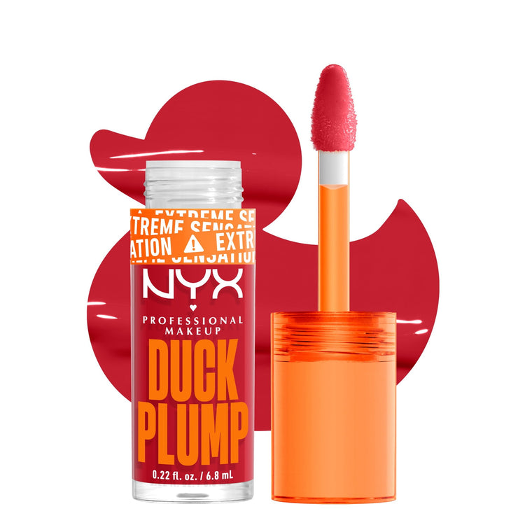 NYX Professional Makeup Duck Plump Plumping Lip Gloss, Cherry Spice, 0.23 fl oz