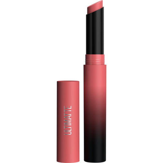 Maybelline Color Sensational Ultimatte Slim Lipstick Makeup, 499 More Blush