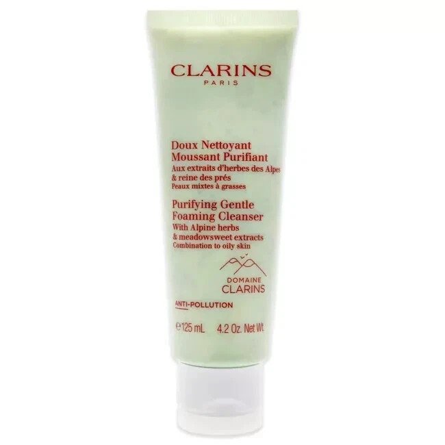 Clarins Purifying Gentle Foaming Cleanser by Clarins for Unisex 4.2 oz Cleanser