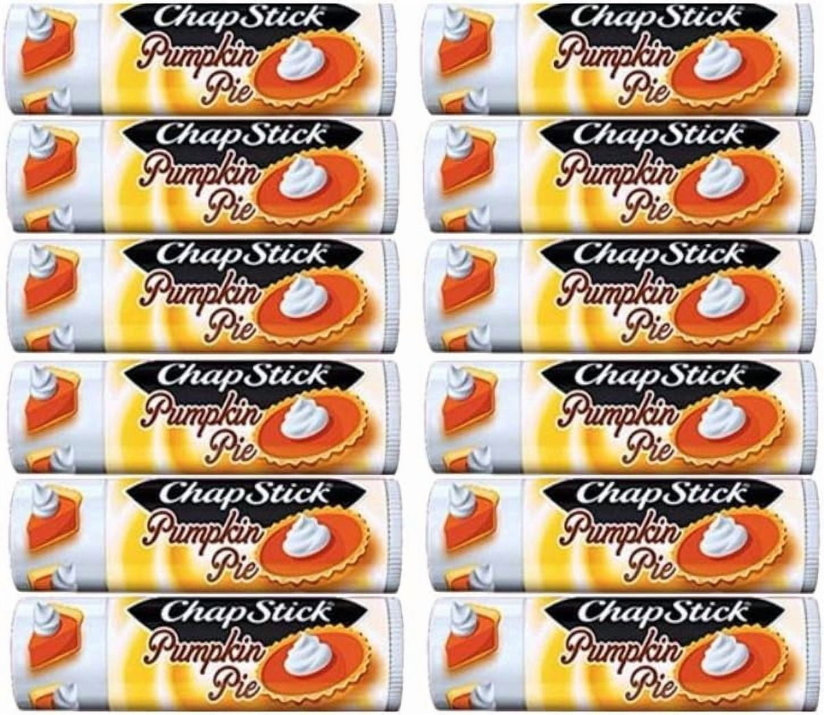 ChapStick Limited Edition Pumpkin Pie, 0.15 oz (Pack of 12)