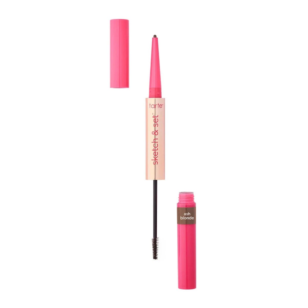 Tarte big ego sketch and set brow pencil and tinted gel - Black Brown
