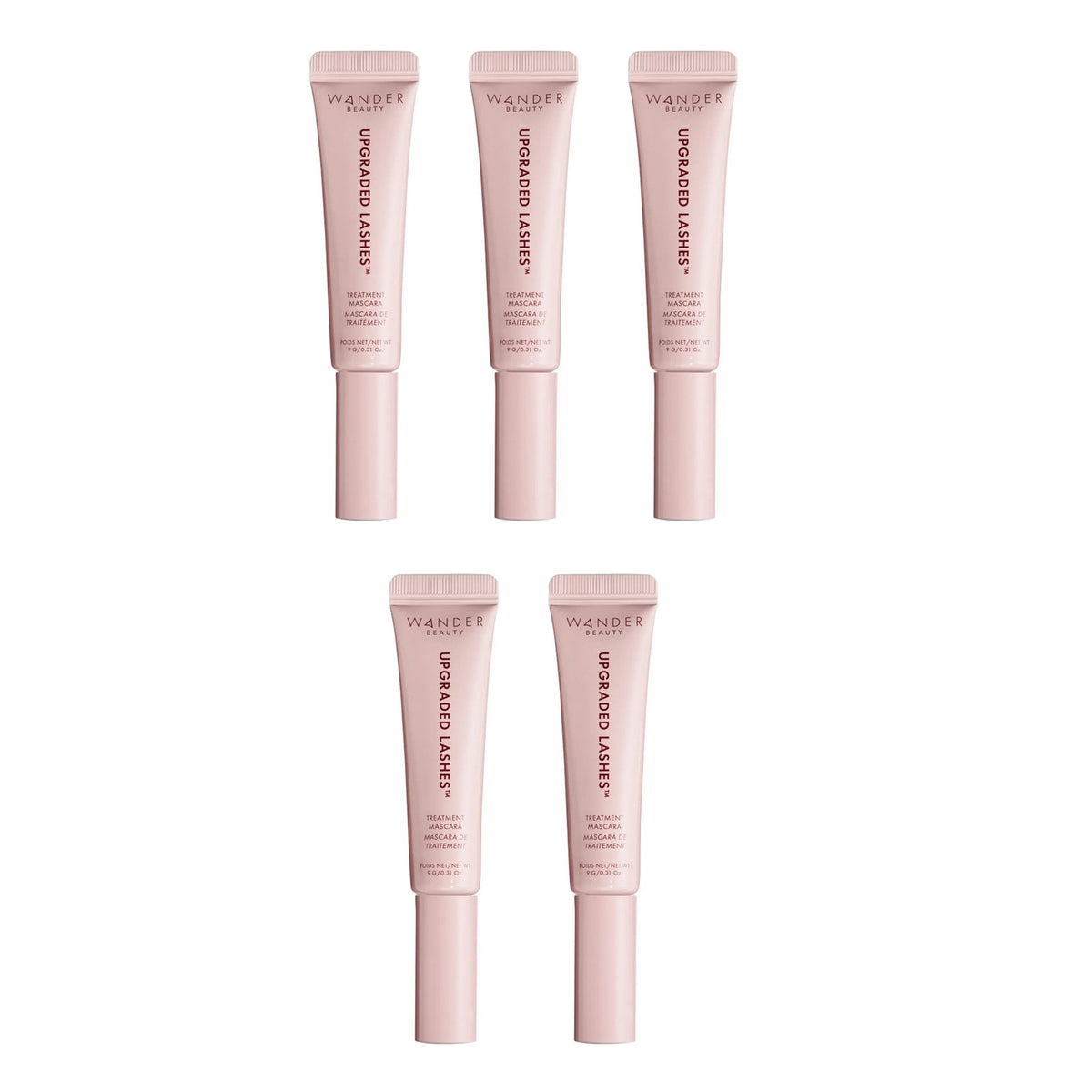 Wander Beauty Upgraded Lashes Treatment Mascara Black 0.31oz - 5 Pack