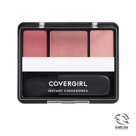 COVERGIRL Instant Cheekbones Contouring Blush, 230 Refined Rose, 0.29 oz, Blush Makeup, Pink Blush, Lightweight, Blendable, Natural Radiance, Sweeps on Evenly
