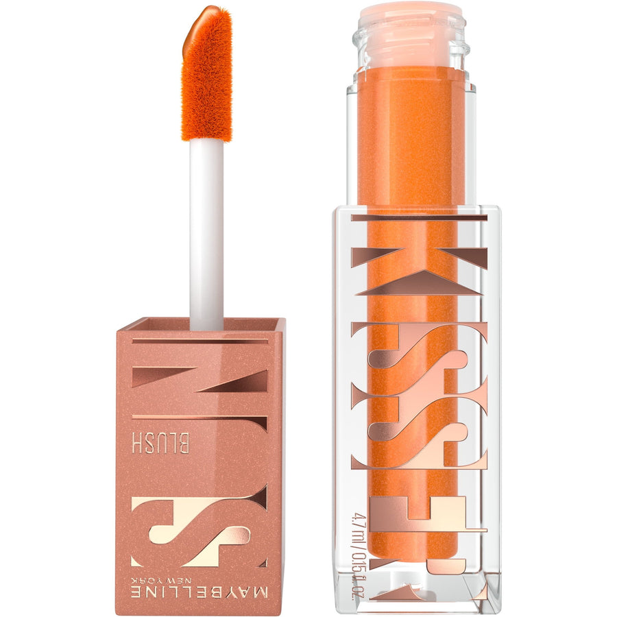 Maybelline Sunkisser Multi-Use Liquid Blush and Bronzer, Blendable Formula, Rooftop Views, 0.23 fl oz