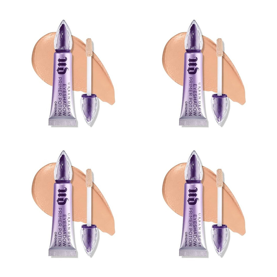 Urban Decay Eyeshadow Primer Potion, Original, Travel Size, 0.06 oz - 4 Pack