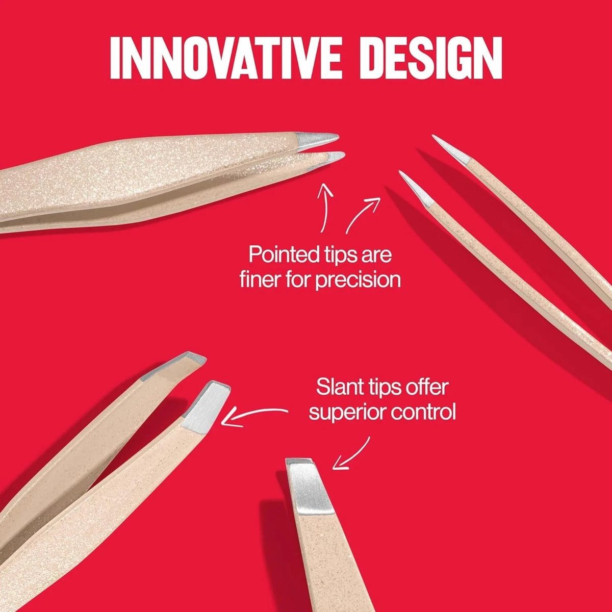 Revlon Designer Series Mini Tweezer Set, Hair Removal Tool Kit