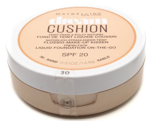 Maybelline Dream Cushion Liquid Foundation SPF 20 Sand 0.51 oz