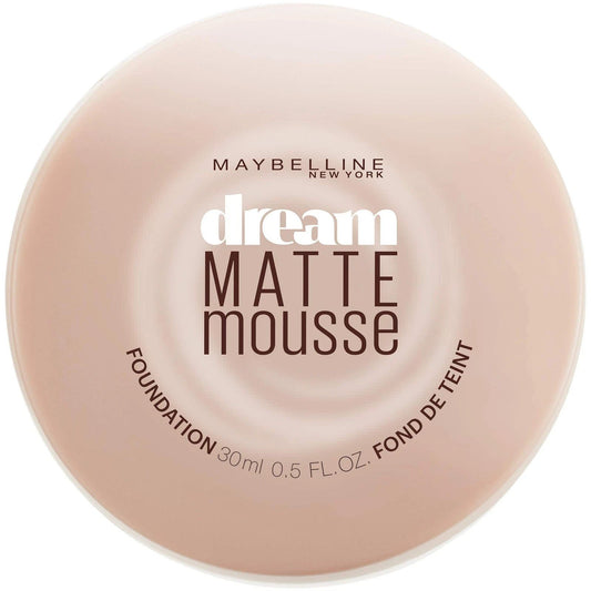 Maybelline New York Dream Matte Mousse Foundation, Creamy Natral