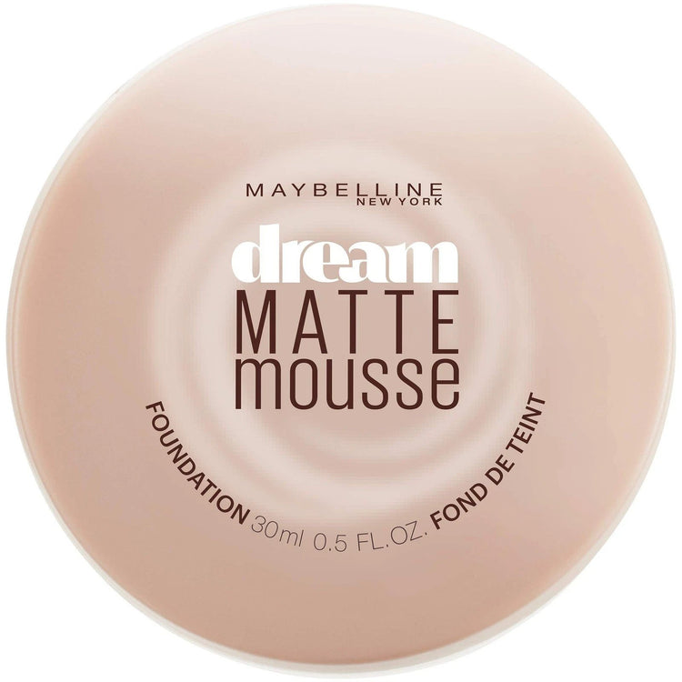 Maybelline New York Dream Matte Mousse Foundation, Creamy Natral
