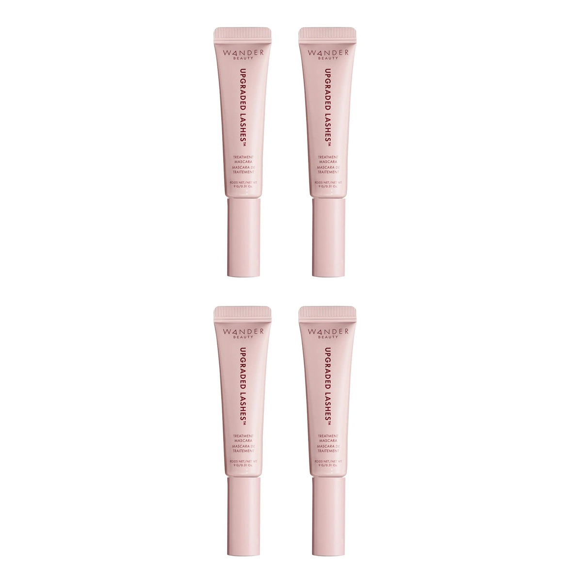 Wander Beauty Upgraded Lashes Treatment Mascara Black 0.31oz - 4 Pack