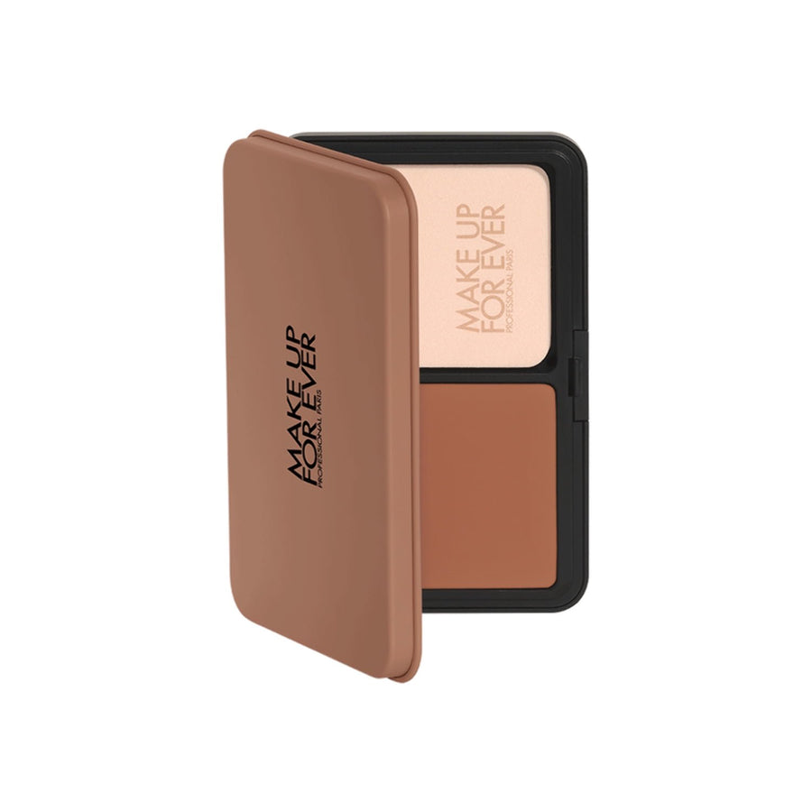 MAKE UP FOR EVER HD Skin Matte Velvet Undetectable Longwear Blurring Powder Foundation 4Y70 Warm Espresso