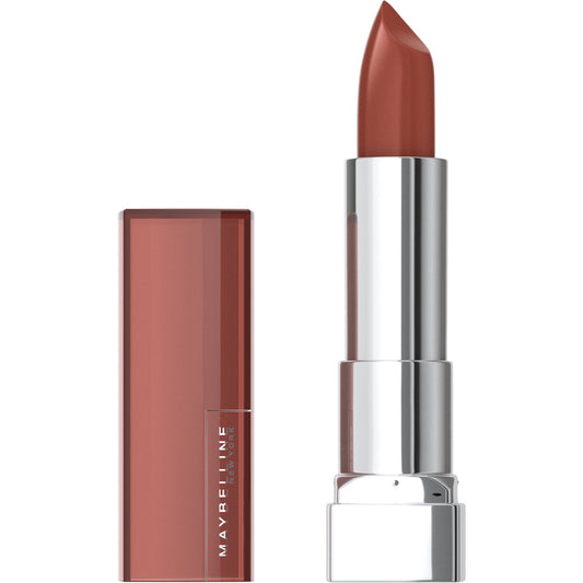 Maybelline Color Sensational The Creams, Cream Finish Lipstick Makeup, Brick Beat, 0.15 oz.