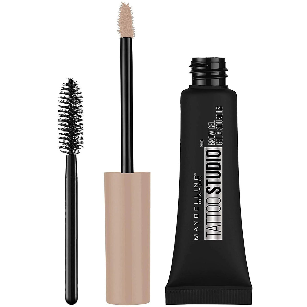 Maybelline Tattoo Studio Waterproof Eyebrow Gel, Blonde