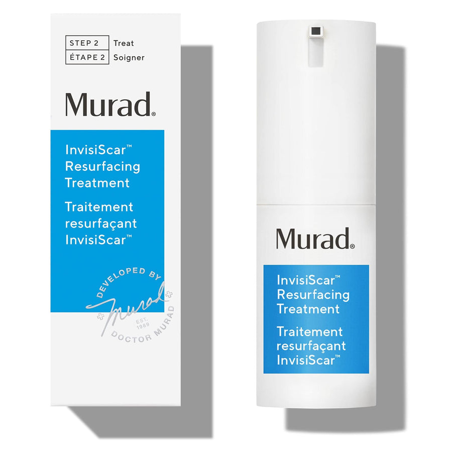 Murad InvisiScar Resurfacing Treatment – Acne Scar Solution with Vitamin C, Salicylic Acid & Centella Asiatica for Smoother Texture, Reduced Discoloration & Effectively Blurs Imperfections -0.5 Fl Oz