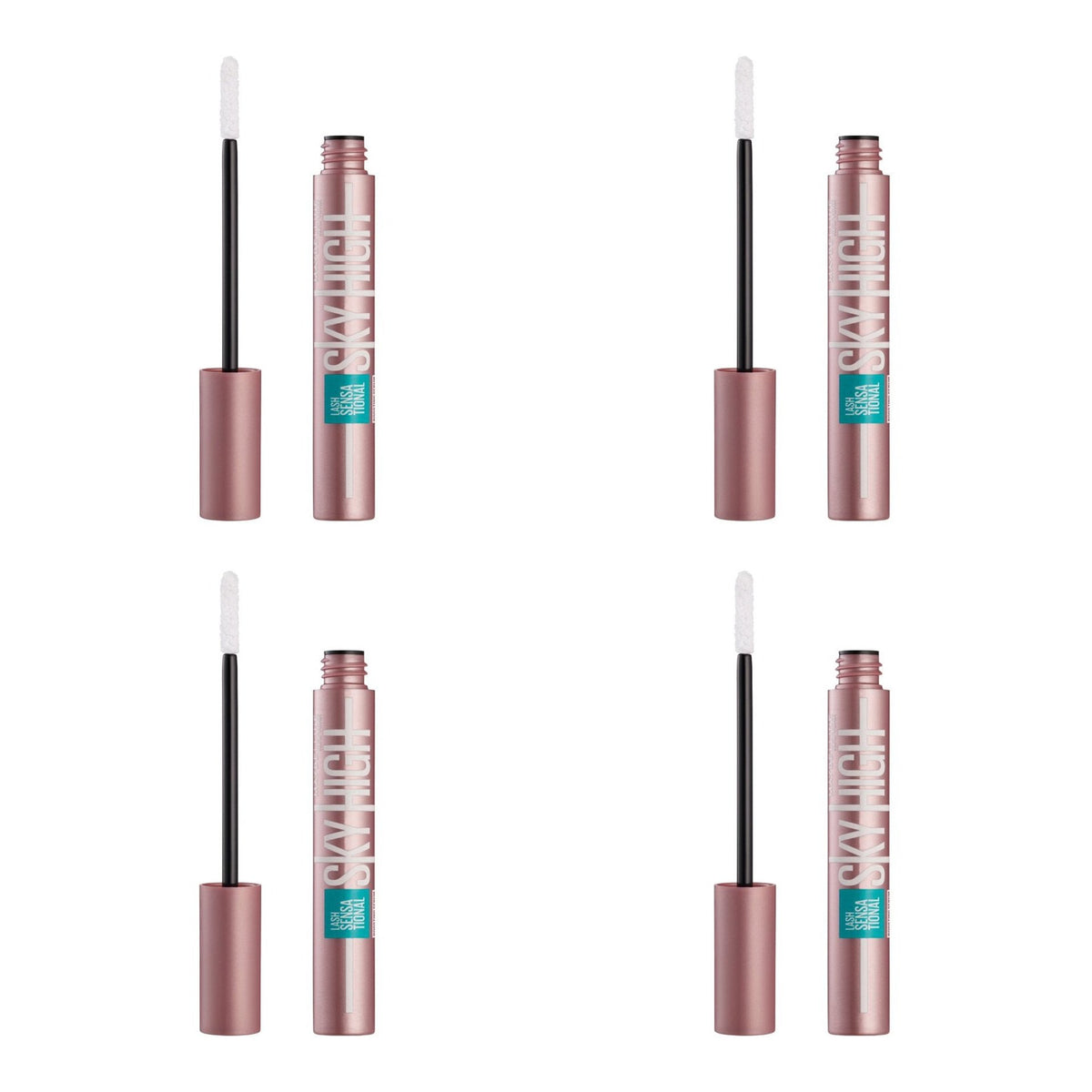 Maybelline Sky-High Lift & Lengthening Eyelash Serum, 00 Clear - 4 Pack