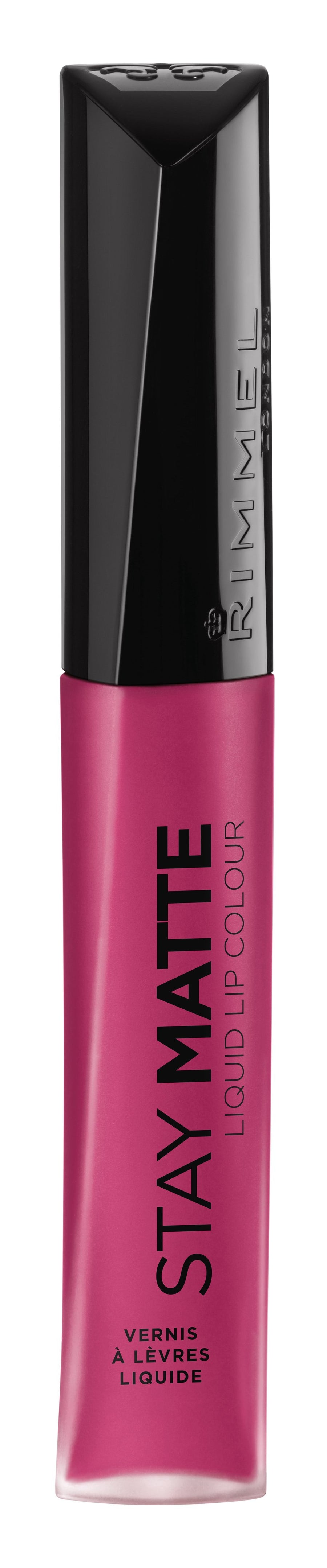 Rimmel London Stay Matte Liquid Lip Colour, Heartbeat, 0.21 oz